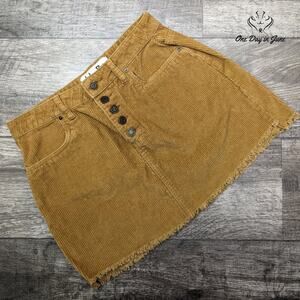 Indigo Rein Corduroy Mini Skirt Size 9